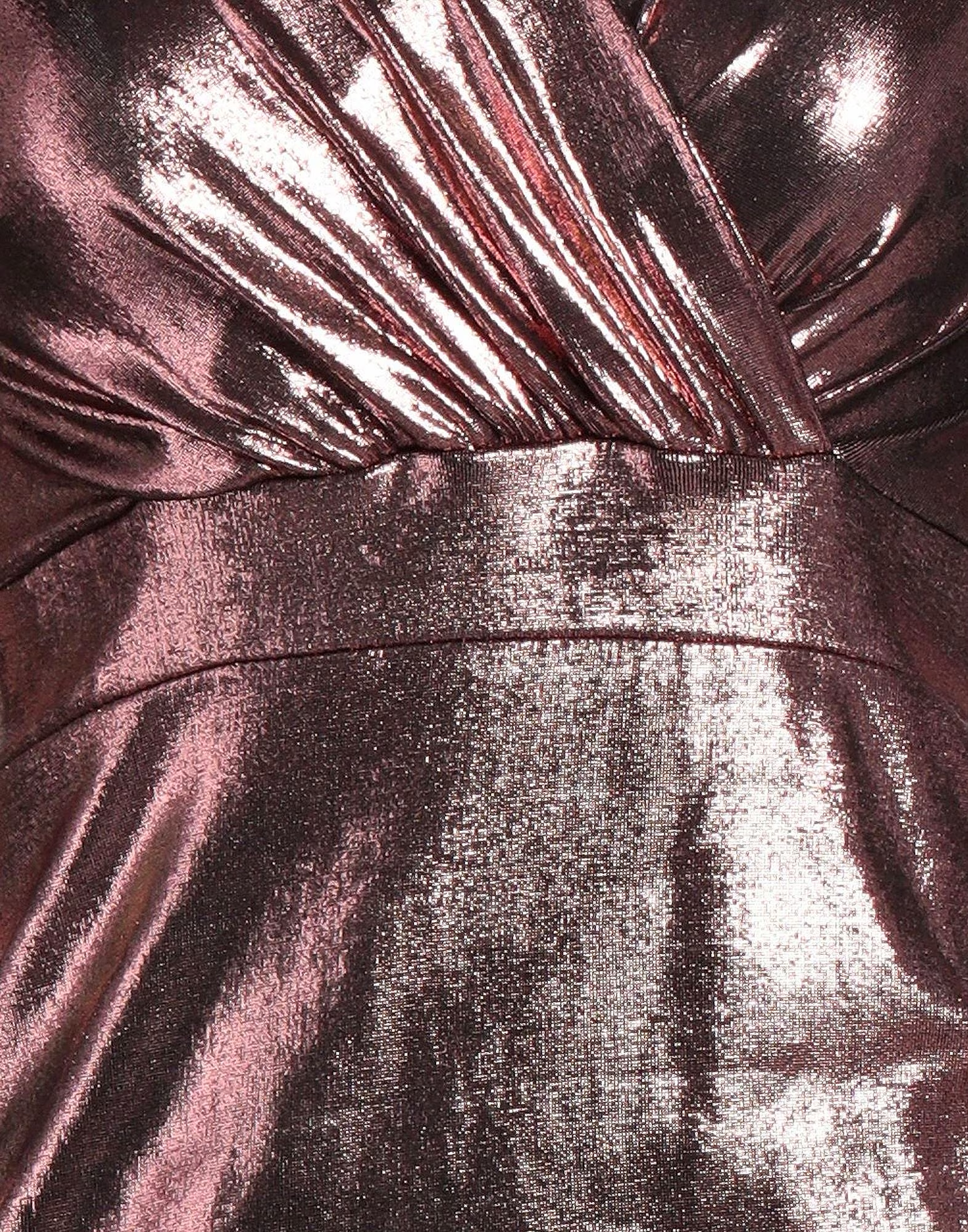 PARIOLI DRESSES  - Parioli  Metallic Mini Dress - Pink