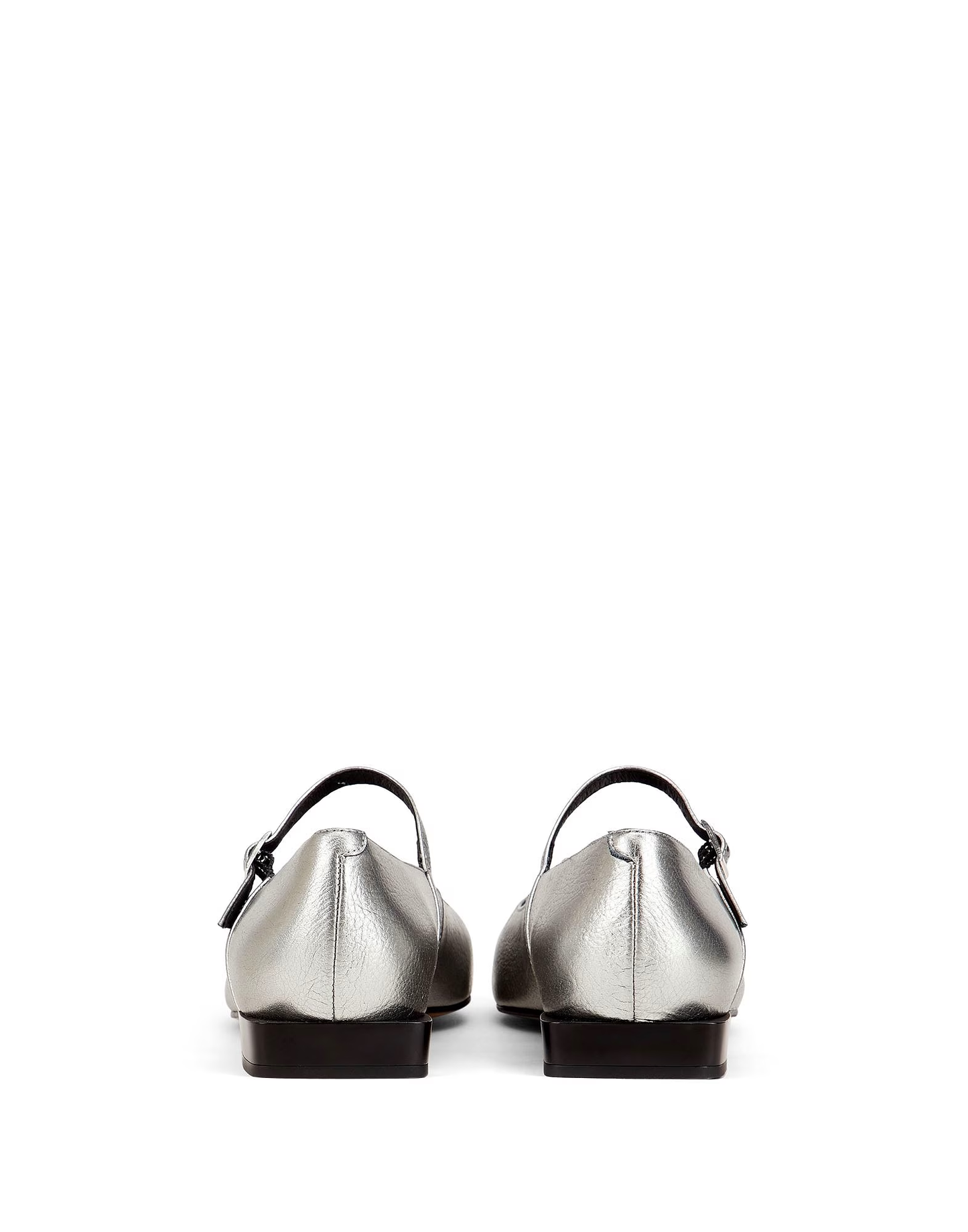 Parioli Ballerina Shoes - Silver