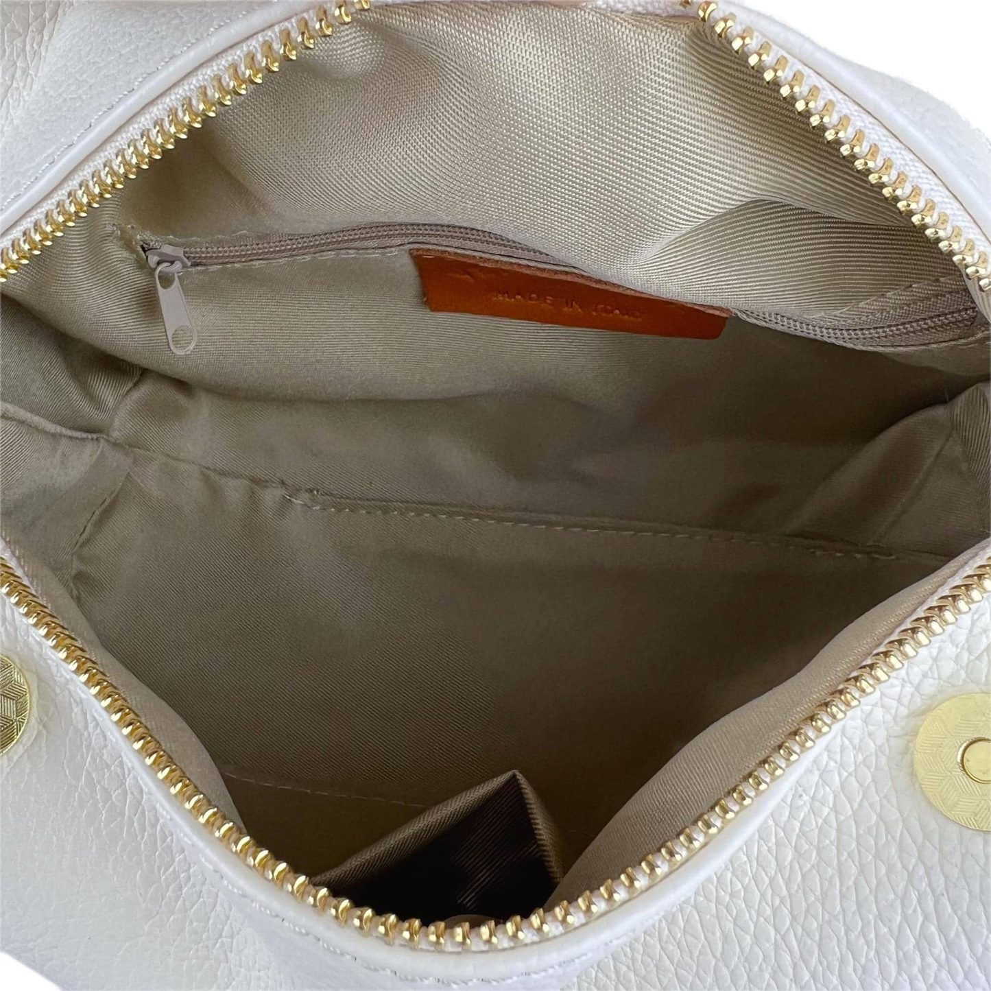 Parioli Crossbody bags - Genuine Leather - Beige