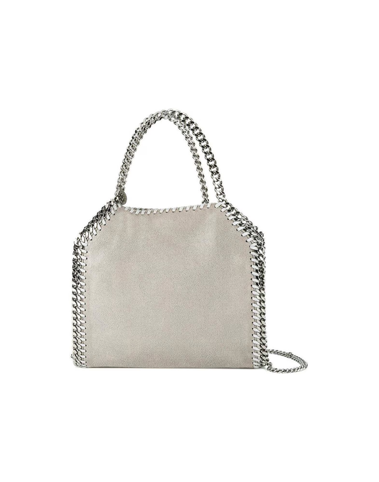 PARIOLI BAGS - STELLA McCARTNEY Signature  Falabella Handbags  - Color Light Grey