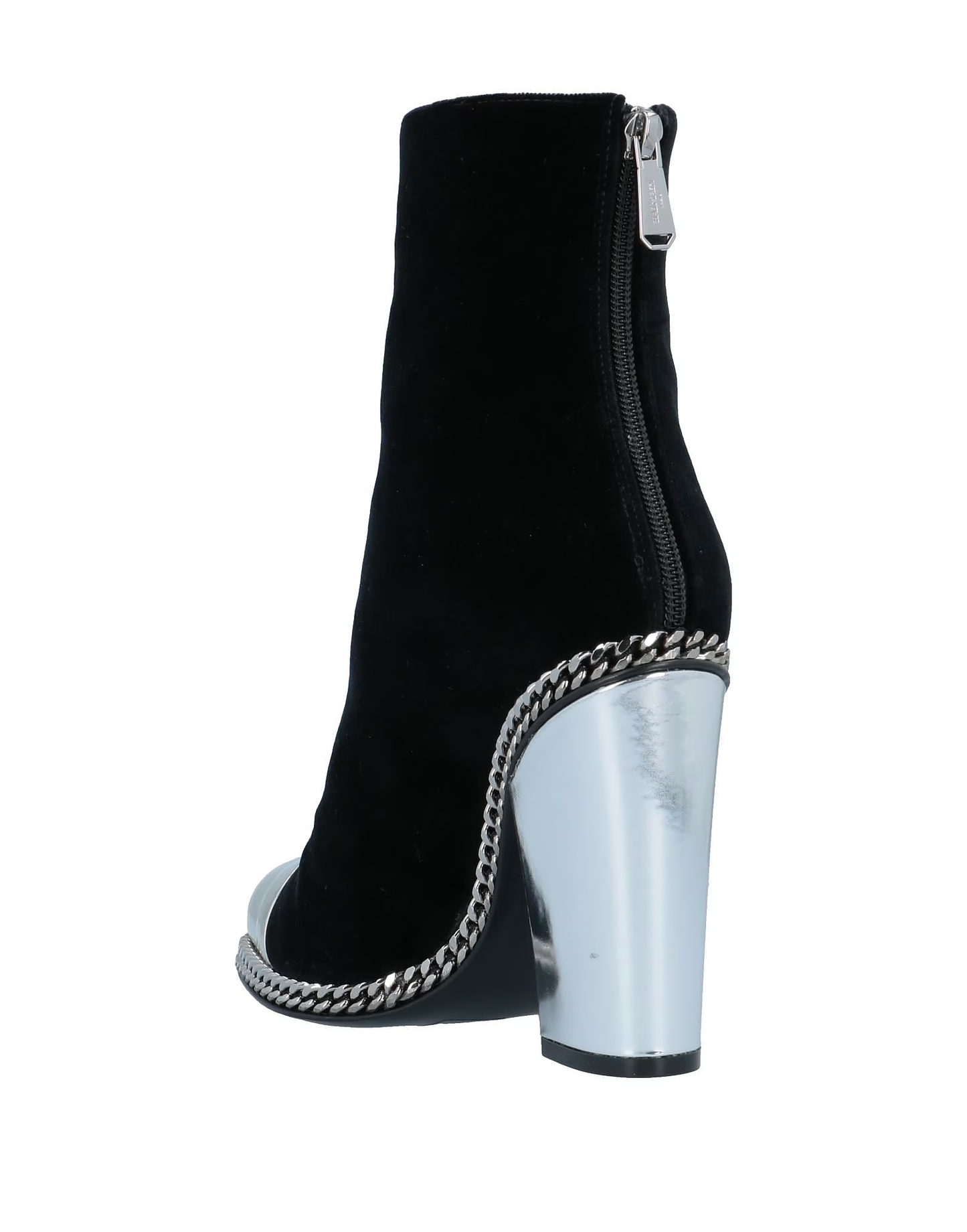Parioli Shoes - BALMAIN Boots- Silver Black