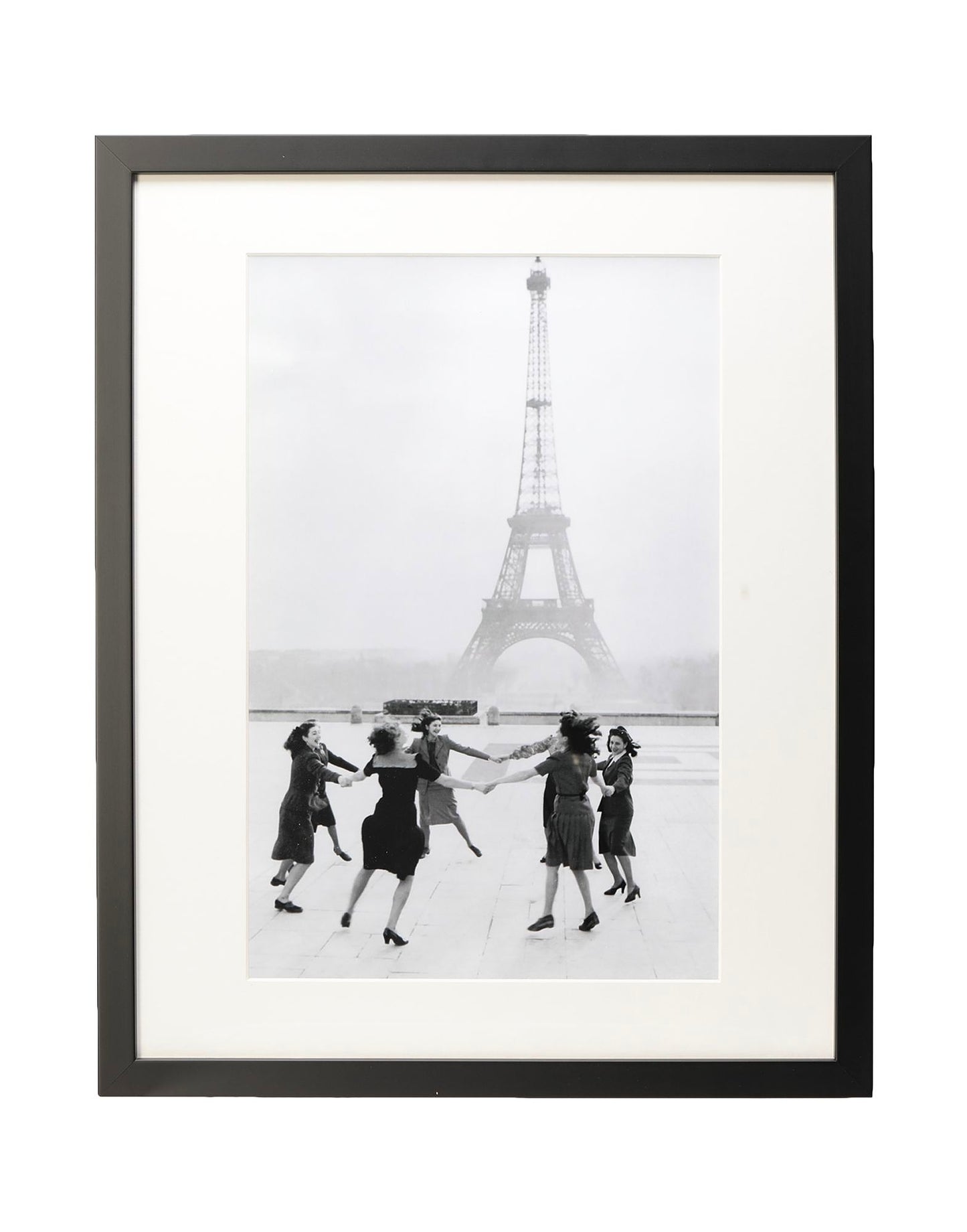 Eiffel Tower Photography -  Dancing in front of the Eiffel Tower Photography