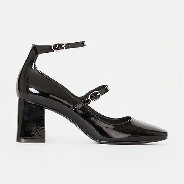 Parioli Shoes - Minelli leather  heels Black